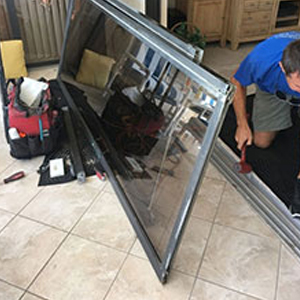 sliding glass door frame repair Brownsville